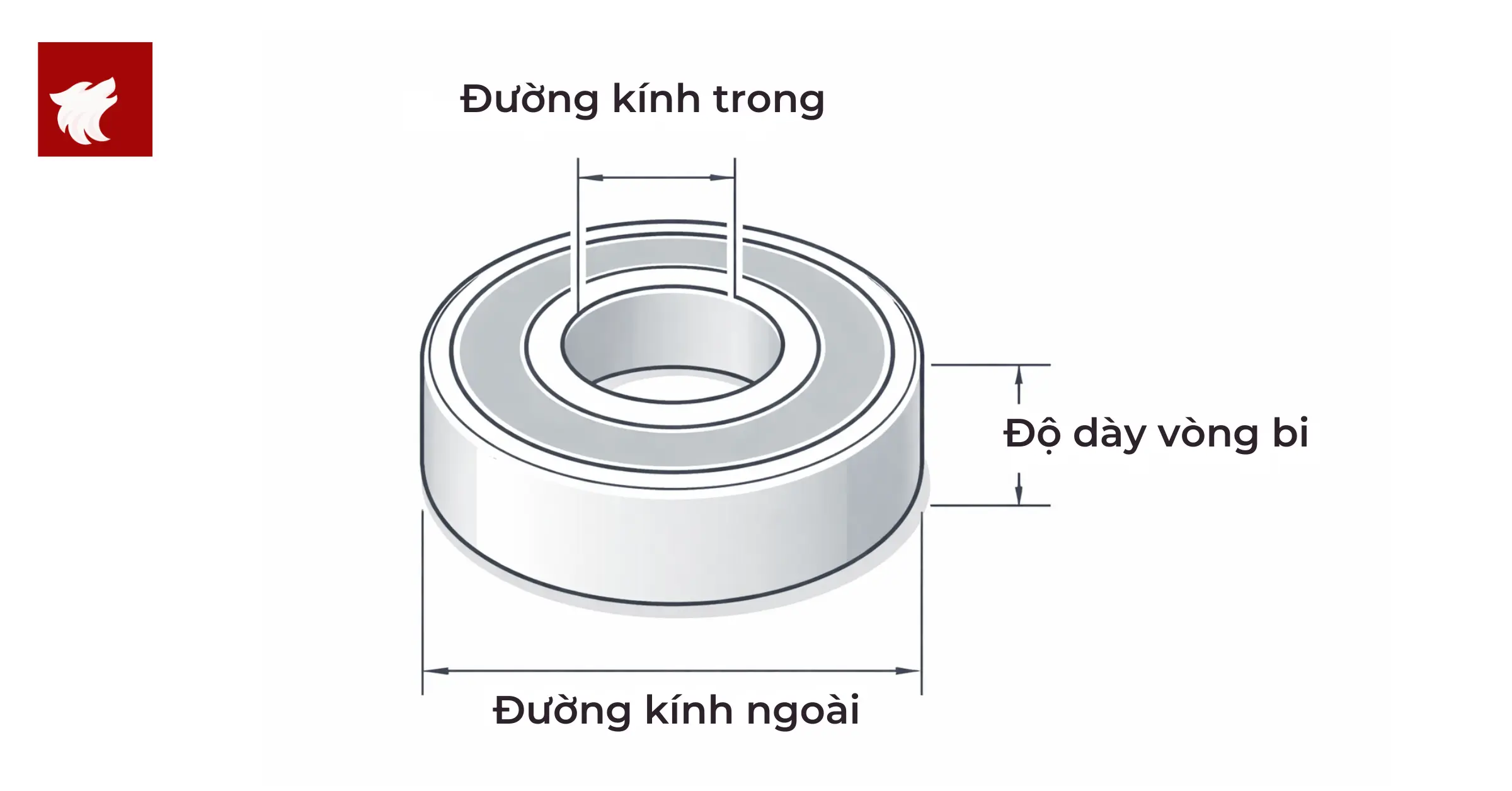 Các kích thước vòng bi